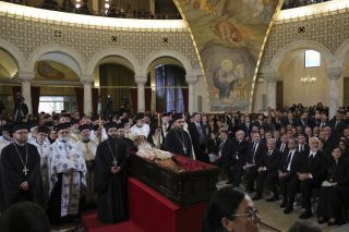 Κηδεία του Αρχιεπισκόπου Αναστάσιου στα Τίρανα